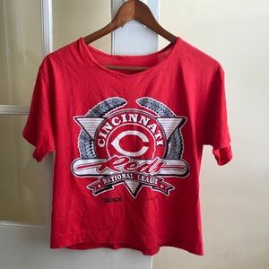 Vintage Cincinnati Reds Crop Top